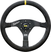 Cargar imagen en el visor de la galería, OMP Velocita Superleggero Suede Leather 350mm Diameter Steering Wheel Black