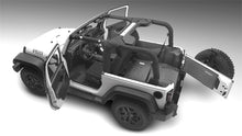 Cargar imagen en el visor de la galería, BedRug 18-23 Jeep JL 4 Door 6pc Rear Cargo Kit (w/ Gap Hider)