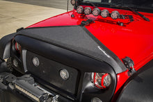 Cargar imagen en el visor de la galería, Rugged Ridge Hood Bra Black 07-18 Jeep Wrangler JK/JKU