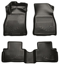 Cargar imagen en el visor de la galería, Husky Liners 2011 Nissan Juke WeatherBeater Combo Black Floor Liners