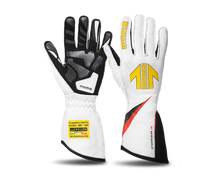 Cargar imagen en el visor de la galería, Momo Corsa R Gloves Size 11 (FIA 8856-2000)-White