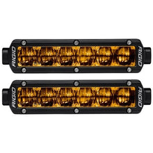 Cargar imagen en el visor de la galería, Rigid Industries 6in SR-Series Pro Dot / SAE Fog Lights (Pair) - Selective Yellow