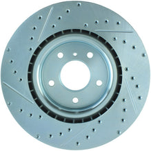 Cargar imagen en el visor de la galería, StopTech Select Sport Nissan Slotted and Drilled Left Front Rotor