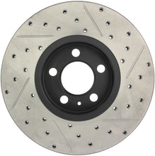 Cargar imagen en el visor de la galería, StopTech Slotted &amp; Drilled Sport Brake Rotor