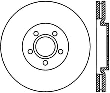 Cargar imagen en el visor de la galería, StopTech 03-09 Chrysler PTCruiser Tur / 03-05 Dodge Neon SRT-4 Front Left Slotted &amp; Drilled Rotor