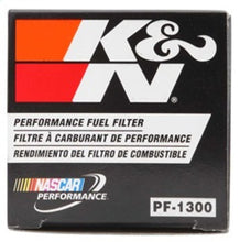 Cargar imagen en el visor de la galería, K&amp;N Cellulose Media Fuel Filter 1.688in OD x 3.813in L