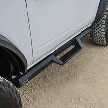 Cargar imagen en el visor de la galería, Westin/HDX 2021+ Ford Bronco (2-Door) Drop Nerf Step Bars - Textured Black