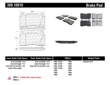 Cargar imagen en el visor de la galería, StopTech Performance 04-07 STi / 03-06 Evo / 08-10 Evo / 10+ Camaro Front Brake Pads