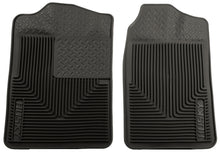Cargar imagen en el visor de la galería, Husky Liners 88-98 Chevy/GMC C/K Series Truck/73-93 Dodge Ram Heavy Duty Black Front Floor Mats