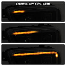 Cargar imagen en el visor de la galería, xTune 16-18 Toyota Tacoma SR/SR5 DRL Proj Headlights w/Turn Signal - Blk (PRO-JH-TTA16-SR-BK)