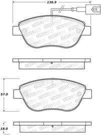 StopTech Street Brake Pads - Front