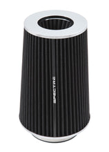 Cargar imagen en el visor de la galería, Spectre Adjustable Conical Air Filter 9-1/2in. Tall (Fits 3in. / 3-1/2in. / 4in. Tubes) - Black