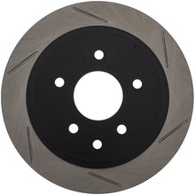 Cargar imagen en el visor de la galería, StopTech Power Slot 03-05 350Z / 03-04 G35 / 03-05 G35X SportStop Slotted Rear Left Rotor