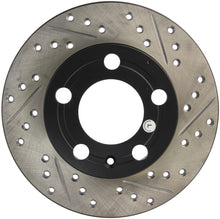 Cargar imagen en el visor de la galería, StopTech Slotted &amp; Drilled Sport Brake Rotor