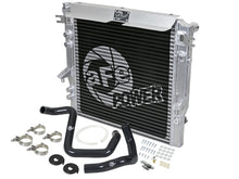 Cargar imagen en el visor de la galería, aFe BladeRunner GT Series Bar and Plate Radiator w/ Black Hoses 12-18 Jeep Wrangler (JK) V6 3.6L