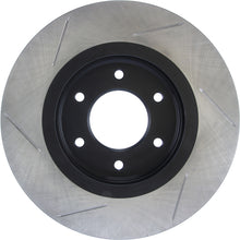 Cargar imagen en el visor de la galería, StopTech Power Slot 08-09 Infiniti QX4/QX56 / 07-09 Nissan Armada Left Front Slotted Rotor