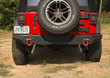 Cargar imagen en el visor de la galería, Rugged Ridge Spartan Rear Bumper Full Width 07-18 Jeep Wrangler JK