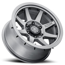 Cargar imagen en el visor de la galería, ICON Rebound Pro 17x8.5 6x5.5 25mm Offset 5.75in BS 95.1mm Bore Titanium Wheel