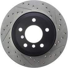 Cargar imagen en el visor de la galería, StopTech Slotted &amp; Drilled Sport Brake Rotor