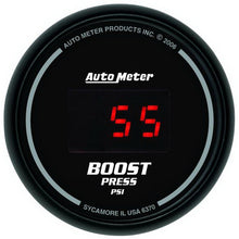 Cargar imagen en el visor de la galería, Autometer SportComp 52mm Digital 0-60 PSI Boost Gauge