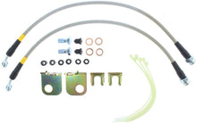 Cargar imagen en el visor de la galería, StopTech 00-02 Jaguar S Type Stainless Steel Front Brake Lines