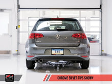 Cargar imagen en el visor de la galería, AWE Tuning VW MK7 Golf 1.8T Track Edition Exhaust w/Chrome Silver Tips (90mm)