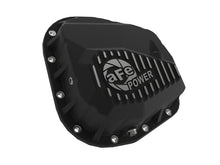 Cargar imagen en el visor de la galería, aFe 97-23 Ford F-150 Pro Series Rear Differential Cover Black w/ Machined Fins