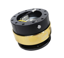 Cargar imagen en el visor de la galería, NRG Quick Release Gen 2.0 - Black Body / Chrome Gold Ring