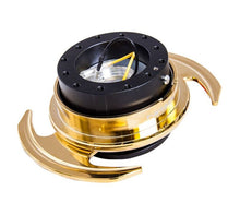 Cargar imagen en el visor de la galería, NRG Quick Release Kit Gen 3.0 - Black Body / Chrome Gold Ring w/Handles