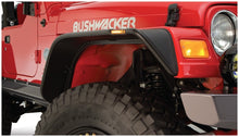 Cargar imagen en el visor de la galería, Bushwacker 97-06 Jeep Wrangler Flat Style Flares 4pc - Black