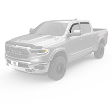 Cargar imagen en el visor de la galería, EGR 2019 Dodge Ram 1500 Crew Cab SlimLine In-Channel Window Visors Set of 4 - Dark Smoke