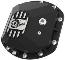 Cargar imagen en el visor de la galería, aFe Street Series Dana 30Front Differential Cover Black w/ Machined Fins 97-18 Jeep Wrangler