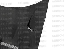 Cargar imagen en el visor de la galería, Seibon 93-02 Mazda RX7 FD3S TS Style Carbon Fiber Hood