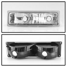 Cargar imagen en el visor de la galería, Xtune Chevy Suburban 94-98 Headlights w/ Corner &amp; Parking Lights 8pcs Chrome HD-JH-CCK88-AM-C-SET