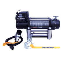 Cargar imagen en el visor de la galería, Superwinch 9500 LBS 12V DC 11/32in x 95ft Steel Rope Tiger Shark 9500 Winch