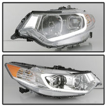 Cargar imagen en el visor de la galería, xTune 09-14 Acura TSX Projector Headlights - Light Bar DRL - Chrome (PRO-JH-ATSX09-LB-C)