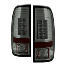 Cargar imagen en el visor de la galería, Spyder Ford Super Duty 08-15 Version 2 LED Tail Lights Smoke ALT-YD-FS07-LED-G2-SM