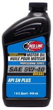 Load image into Gallery viewer, Red Line Pro-Series Diesel CK4 5W40 Motor Oil - Quart