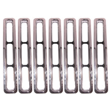 Cargar imagen en el visor de la galería, Rugged Ridge Grille Inserts Chrome 87-95 Jeep Wrangler YJ