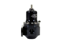 Cargar imagen en el visor de la galería, AEM High Capacity Universal Black Adjustable Fuel Pressure Regulator