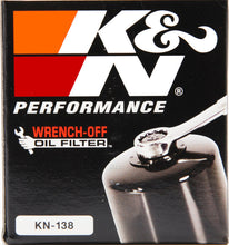 Load image into Gallery viewer, K&amp;N Suzuki / Arctic Cat / Cagiva / Kawasaki / KYMCO / Aprilia 2.813in OD x 3.031in H Oil Filter