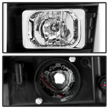 Cargar imagen en el visor de la galería, Spyder Ford F250/350/450 11-16 V2 High-Power LED Headlights-White Light Bar-Black PRO-YD-FS11V2PL-BK