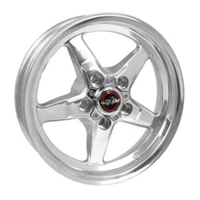 Cargar imagen en el visor de la galería, Race Star 92 Drag Star 15x3.75 5x4.50bc 1.25bs Direct Drill Polished Wheel