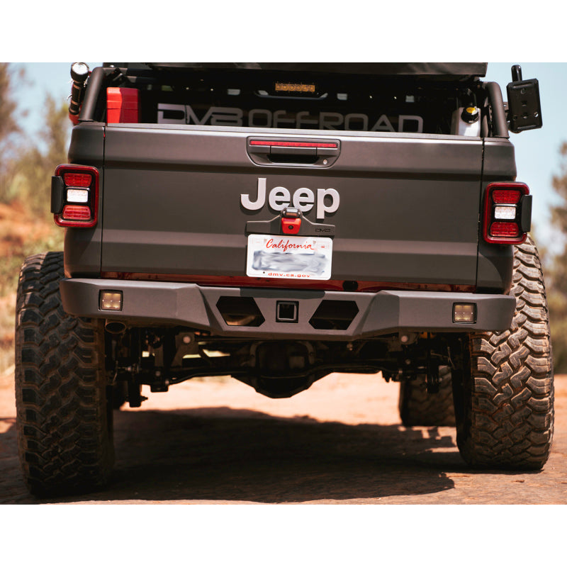 DV8 Offroad 20-22 Jeep Gladiator High Clearance Rear Bumper
