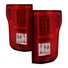 Cargar imagen en el visor de la galería, Spyder 18-19 Ford F-150 (w/o Blind Spot Sensor) LED Tail Lights - Red Clear (ALT-YD-FF15018-LED-RC)