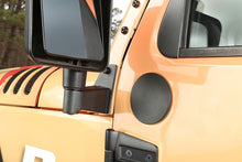 Cargar imagen en el visor de la galería, Rugged Ridge 07-18 Jeep Wrangler JK Textured Black Mirror Relocation Brackets