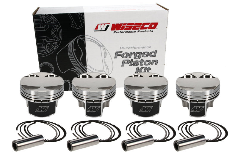 Wiseco Mitsu Evo 4-9 4G63 Asymmetric Skirt Bore 85.50mm - Size +.020  - CR 9.5 Piston Set