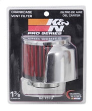 Cargar imagen en el visor de la galería, K&amp;N 1.375in Flange ID x 3in OD x 2.5in Height Clamp On Crankcase Vent Filter