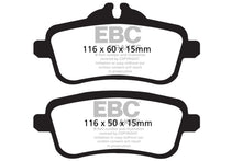 Cargar imagen en el visor de la galería, EBC 13-16 Mercedes-Benz GL350 3.0 TD Greenstuff Rear Brake Pads