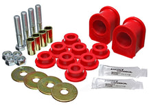 Cargar imagen en el visor de la galería, Energy Suspension 05-07 Ford Mustang Red Rear Sway Bar Frame Bushings (Must Reuse All Metal Parts)
